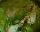 鶏とキャベツと柚子胡椒だけの鍋作り方4写真
