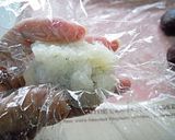 レンジで作る簡単さくら餅（道明寺）作り方7写真