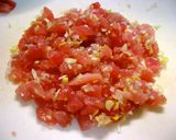 ネギトロの塩ユッケ!!作り方1写真
