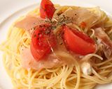 塩と一緒に熱湯に♪ワンランク上のパスタ!作り方2写真