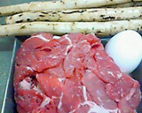 牛肉とごぼうの☆なんちゃってすき焼き作り方1写真