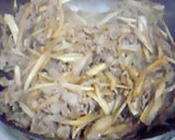 牛肉とごぼうの☆なんちゃってすき焼き作り方5写真