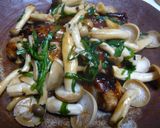 鶏もも柔らか照り焼き、キノコのせ。作り方5写真