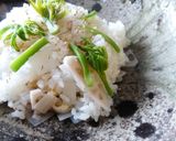 ウドとレンコンの混ぜご飯（混ぜ寿司）作り方5写真