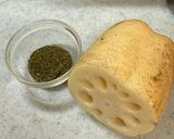れんこんの青のり揚げ作り方1写真