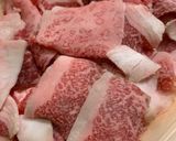ゆかりのイブクロ　牛切り落としの甘辛炒め作り方4写真