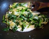 ☆　いか天と豆腐のほうれん草グラタン作り方16写真