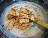 ☆　いか天と豆腐のほうれん草グラタン作り方18写真