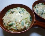 ☆　いか天と豆腐のほうれん草グラタン作り方21写真