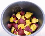 簡単！炊飯器で☆ノンオイル大学芋作り方1写真