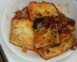 豆腐のキムチタマゴのサンドイッチ♪作り方2写真