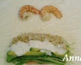 ☆ヨーグルトソース+生春巻き寿司☆作り方5写真