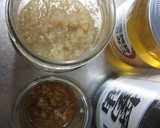 すりおろし生姜の蜂蜜漬けと醤油漬け作り方3写真
