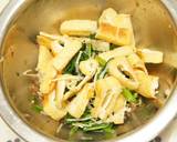 ほうれん草とエノキのサッパリ梅肉和え作り方4写真