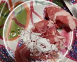 レンジ6分♪豚にら舞茸♪今日の晩御飯作り方1写真