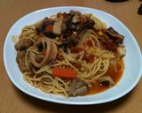 海鮮たっぷりトマト鍋作り方10写真