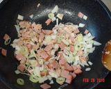 ★シーチキン チャーシュー 炒飯★作り方5写真