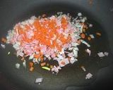 カニチャーハン作り方1写真