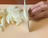 食材２つ【豚こま肉のスタミナ焼き】作り方2写真