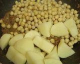 ジャガイモとひよこ豆のインド家庭カレー作り方10写真
