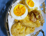 定番☆れんこんと豚肉の煮物作り方7写真