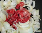 汁ダク牛皿？風　肉豆腐作り方3写真