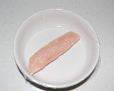 水菜とささみの梅ソースあえ作り方1写真