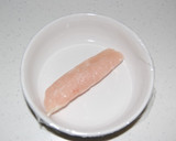 水菜とささみの梅ソースあえ作り方1写真