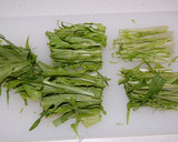 水菜とささみの梅ソースあえ作り方5写真