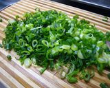 お豆腐×ネギマヨポン酢☆作り方1写真