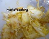 シャキシャキ白菜で柚子胡椒風味のおひたし作り方5写真