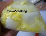 シャキシャキ白菜で柚子胡椒風味のおひたし作り方3写真