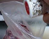 砂肝の揚げ炒め　おろしぽん酢風味作り方2写真