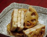 ボリューム満点。れんこんの挟み焼き作り方6写真