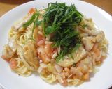 ささみとフレッシュトマトの冷製パスタ作り方8写真