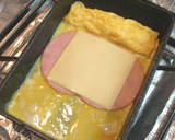 お弁当に♡ハムチーズの厚焼き卵作り方3写真