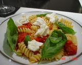 ★バジル・トマト・モッツァレラ・パスタ★作り方6写真