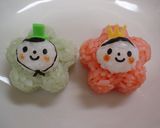 キャラ弁　簡単おひなさま作り方6写真