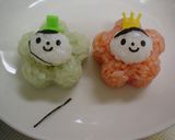 キャラ弁　簡単おひなさま作り方5写真