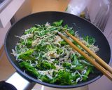 釜揚げシラスと菜の花の混ぜご飯✿作り方4写真