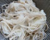 梅でさっぱり　ゴマだれで大根入りお蕎麦　作り方9写真