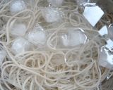 梅でさっぱり　ゴマだれで大根入りお蕎麦　作り方8写真