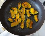 かぼちゃの甘辛炒め作り方4写真