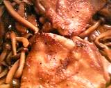 ☺簡単♬こってり❤鶏肉のキノコソテー☺作り方4写真