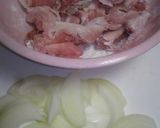 簡単♪激ウマ♪豚肉のケチャップ炒め作り方1写真