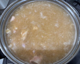 白菜としめじのみそ鍋うどんの作り方作り方5写真
