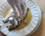 白だしで絶品☆冷凍さばフレークレンジ5分作り方2写真