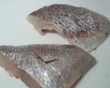 鯛のソテー トマトソース味作り方1写真