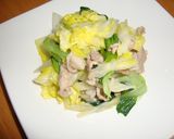 野菜のトロトロ玉子めんつゆあんかけ作り方6写真