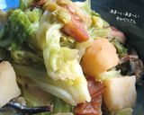 春限定【春キャベツのくたっと煮】食うて。作り方15写真
